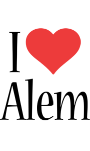 Alem i-love logo