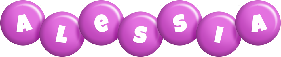 Alessia candy-purple logo