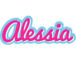 Alessia popstar logo