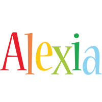 Alexia birthday logo