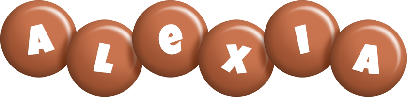 Alexia candy-brown logo