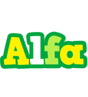 Alfa soccer logo