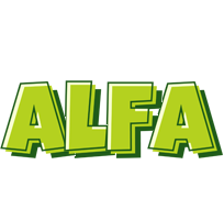 Alfa summer logo
