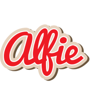 Alfie chocolate logo