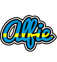 Alfie sweden logo