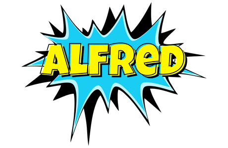 Alfred amazing logo