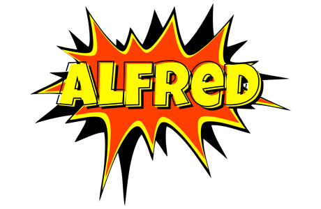 Alfred bazinga logo