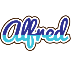 Alfred raining logo