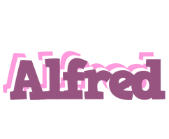 Alfred relaxing logo