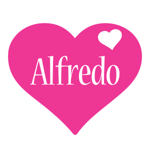 Alfredo love-heart logo