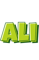 Ali summer logo