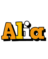 Alia cartoon logo