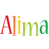 Alima birthday logo