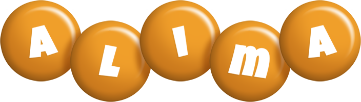 Alima candy-orange logo