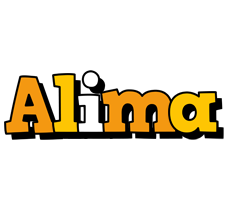 Alima cartoon logo