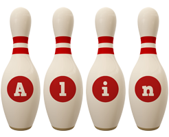 Alin bowling-pin logo
