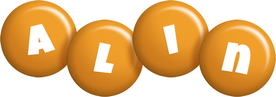 Alin candy-orange logo