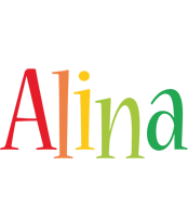 Alina birthday logo