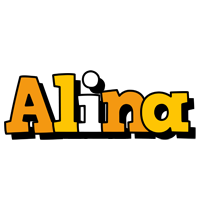 Alina cartoon logo