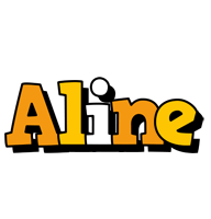 Aline cartoon logo