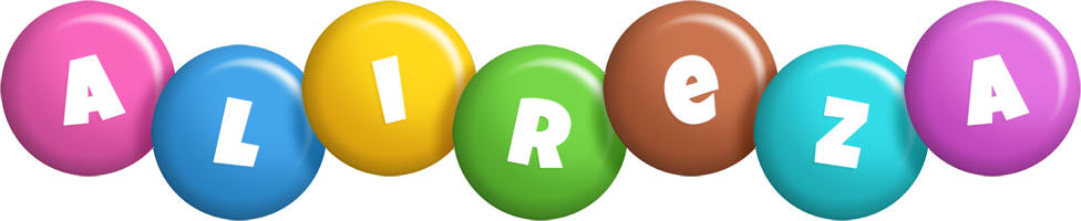 Alireza candy logo