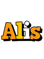 Alis cartoon logo