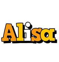 Alisa cartoon logo