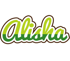 Alisha golfing logo