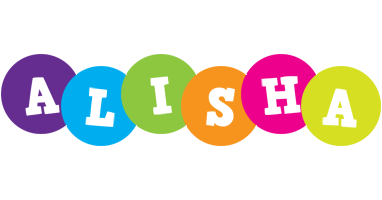 Alisha happy logo