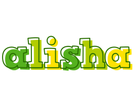 Alisha juice logo