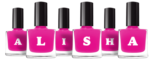 Alisha nails logo