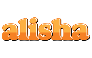 Alisha orange logo