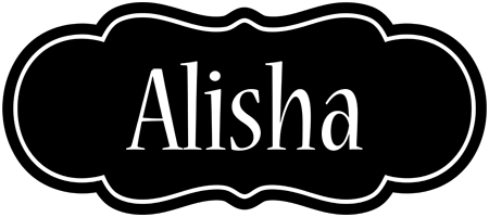 Alisha welcome logo