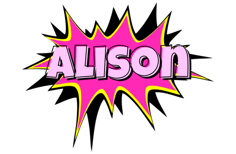 Alison badabing logo