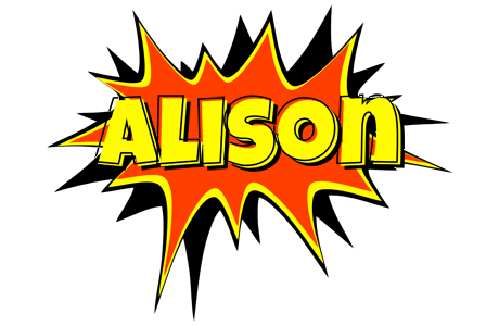 Alison bazinga logo