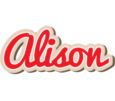 Alison chocolate logo