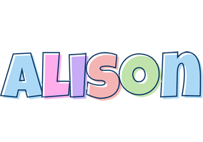 Alison pastel logo