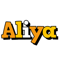 Aliya cartoon logo