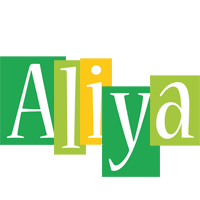 Aliya lemonade logo