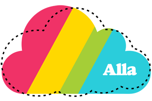 Alla cloudy logo