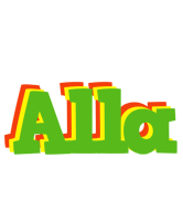 Alla crocodile logo