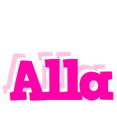Alla dancing logo