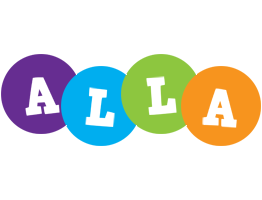 Alla happy logo