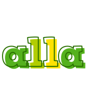 Alla juice logo