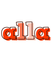 Alla paint logo