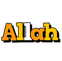 Allah cartoon logo