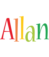 Allan birthday logo