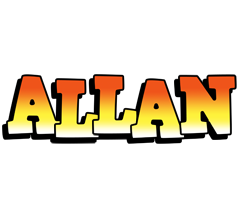 Allan sunset logo