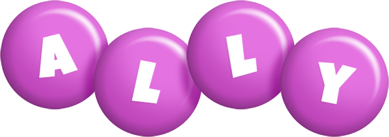 Ally candy-purple logo
