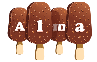 Alma pinup logo